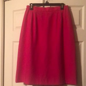 Pink size 12 Women’s Skirt w/cute pleats in back